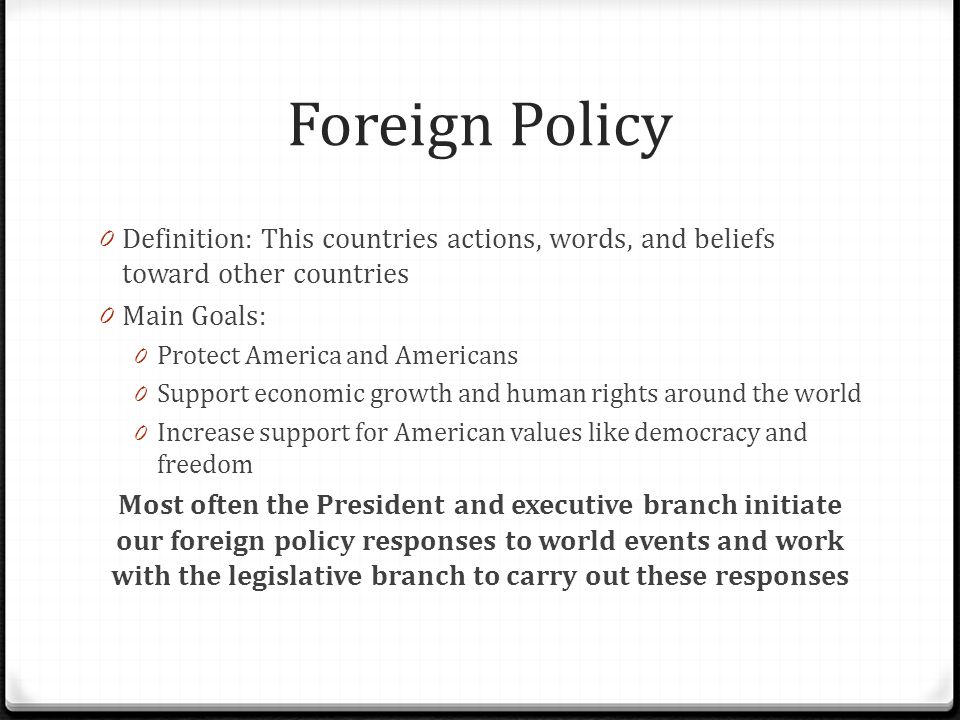Synopsis of the Turkish Foreign Policy